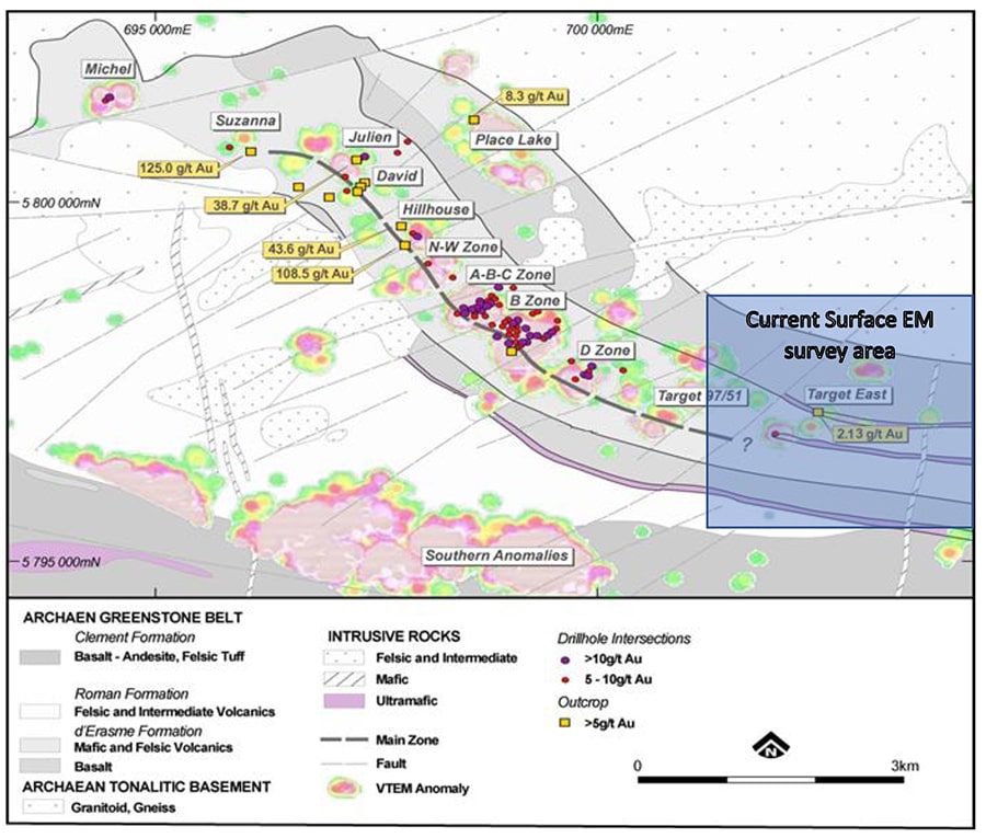 Benz Mining Corp 50,000m Diamond Drilling Program and Large Surface EM ...