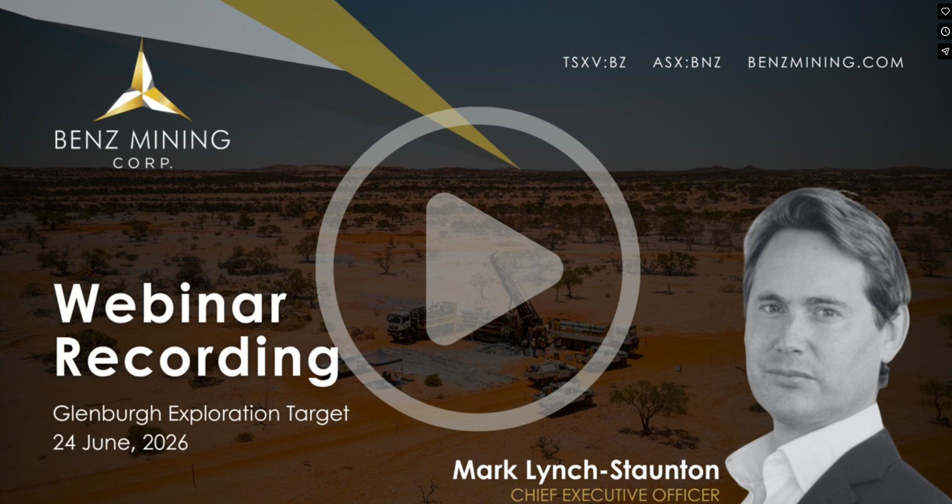BNZ Webinar: Exploration Target, June 2026